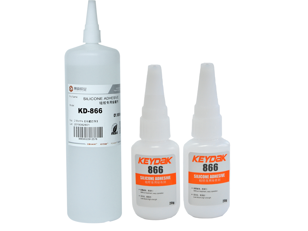 硅膠粘PMMA亞克力-快干型-866 硅膠粘PMMA亞克力-快干型-866